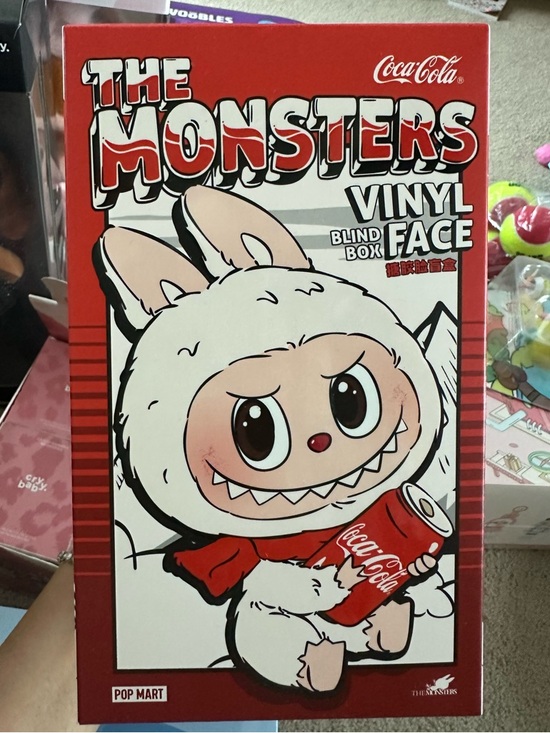 Labubu Other - Labubu Coca-Cola The Monsters Vinyl Face Blind Box (Unopened)